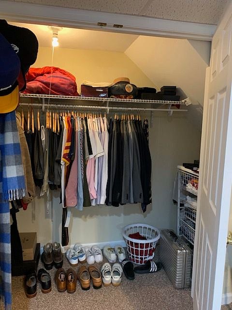 Open closet