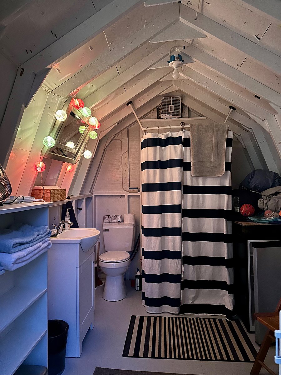 Seasonal second bathroom