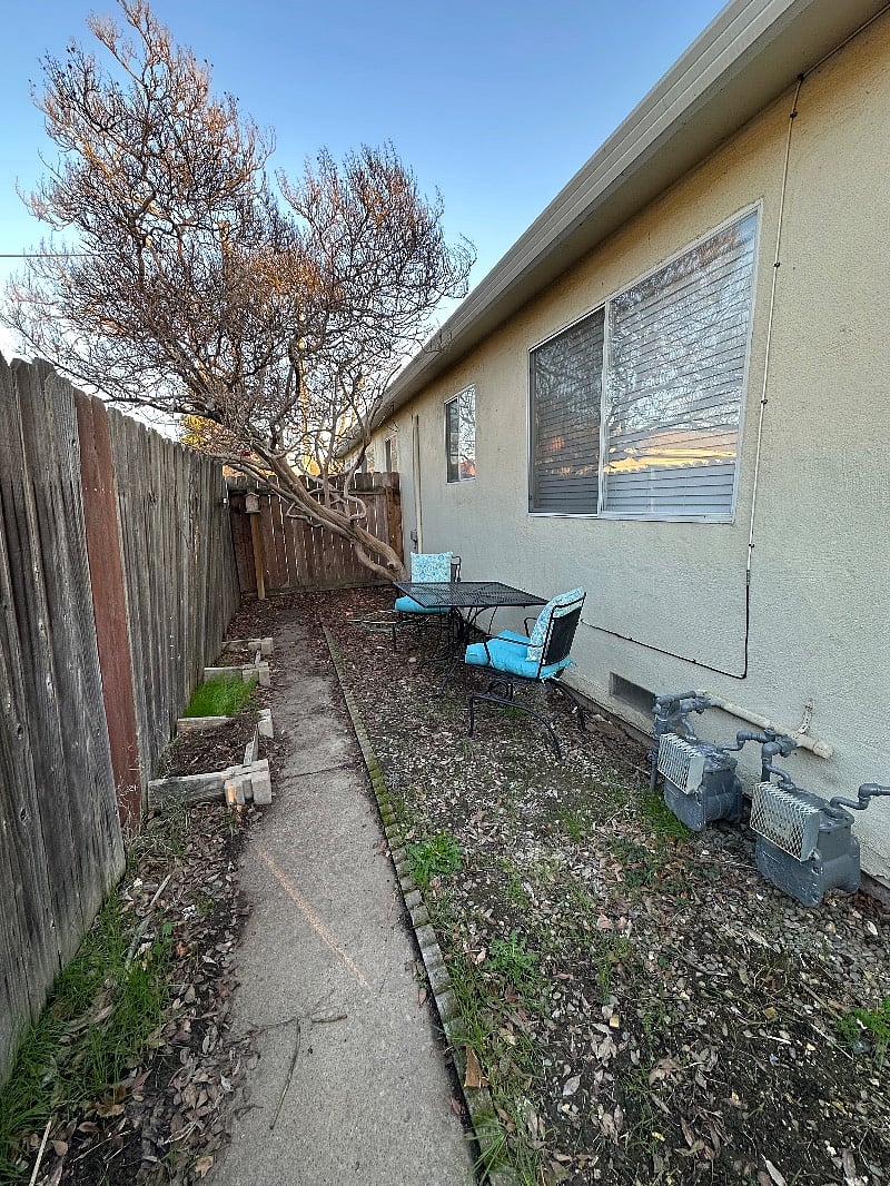 Outdated photo- fence has been replaced and looks way better, will update when current tenants relocate