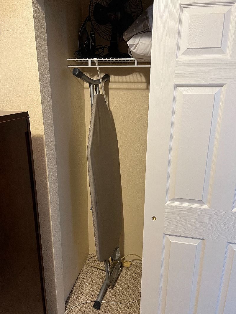 Main bedroom closet view