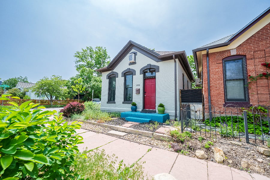 Front of the house