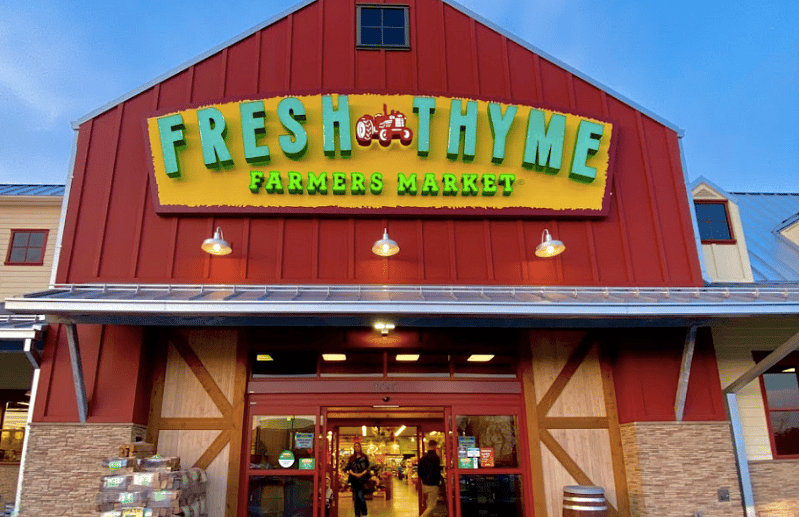 Closest market is about a 5 min drive