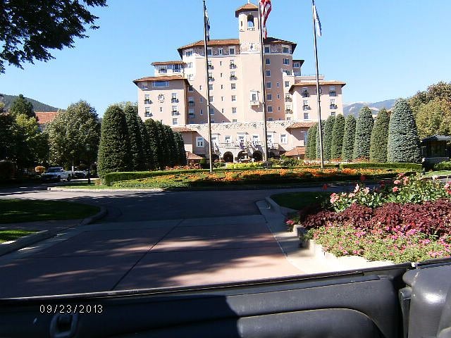 5 Star Broadmoor Hotel just down the street.