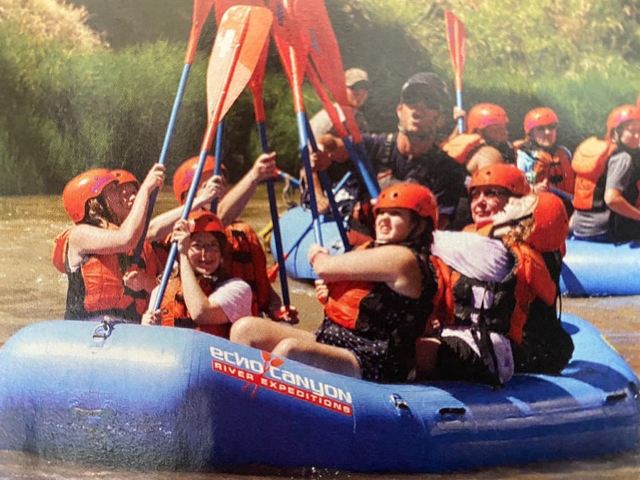 Rafting nearby in Canyon City!