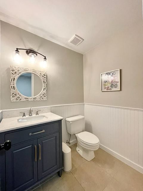 Updated half bath