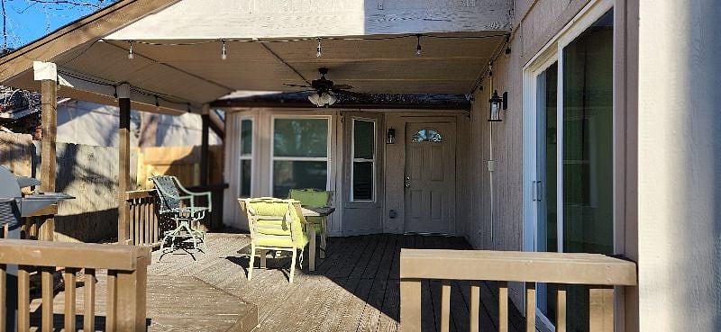 Back patio