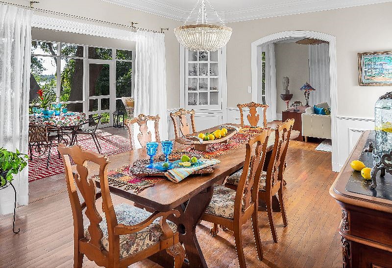 Formal dining room. 
