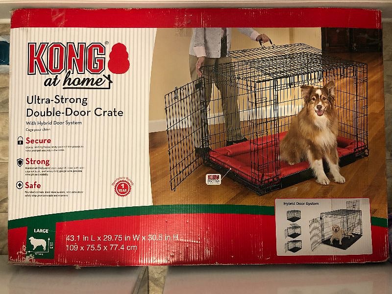 Dog Crate - 43.1" L x 29.75" W x 30.5" H