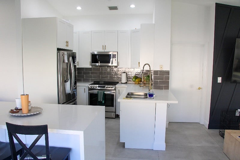 stainless steel appliances