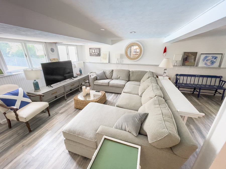 Downstairs TV/Laundry