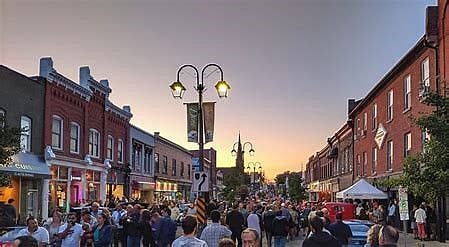 Georgetown at night
