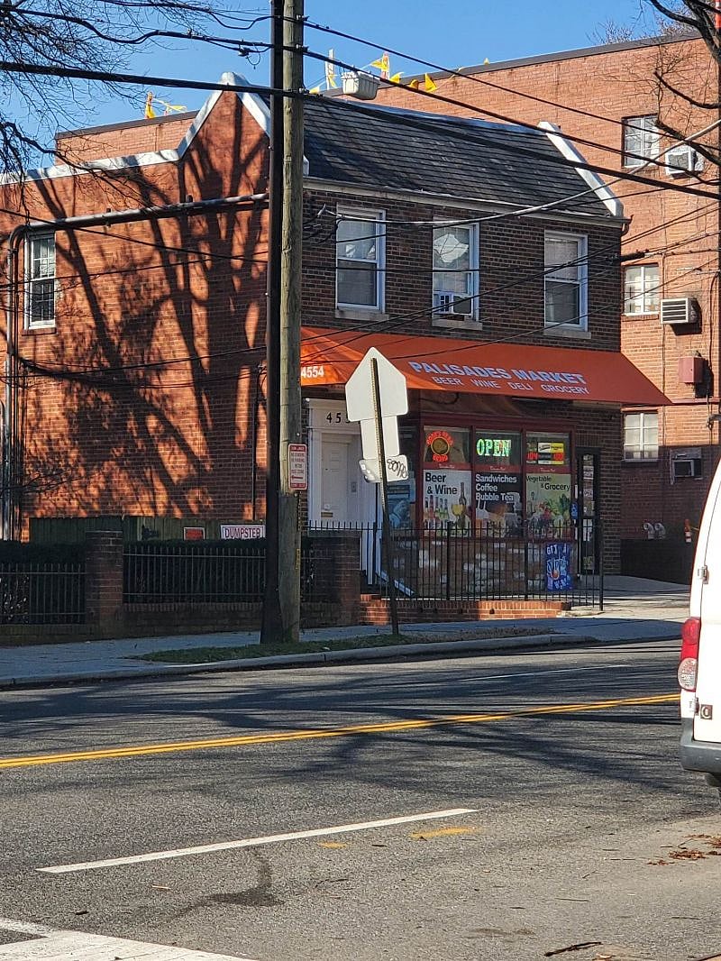 Market across the street!