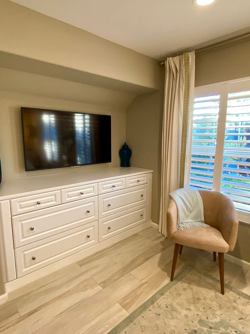 There is a TV in this room available but never being used and if you know how to connect it then please make yourself comfortable and use it.