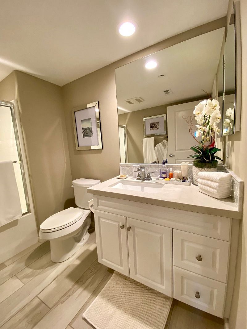 Simply beautiful! Fresh, lots of storage here as well.