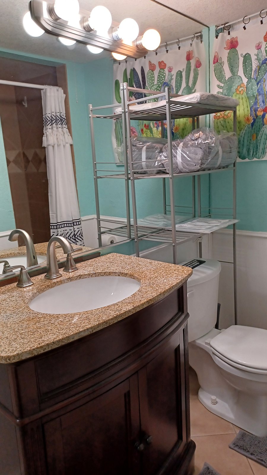 2nd bathroom with shower