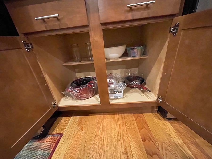 stocked kitchen