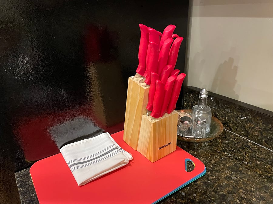 well stocked kitchen