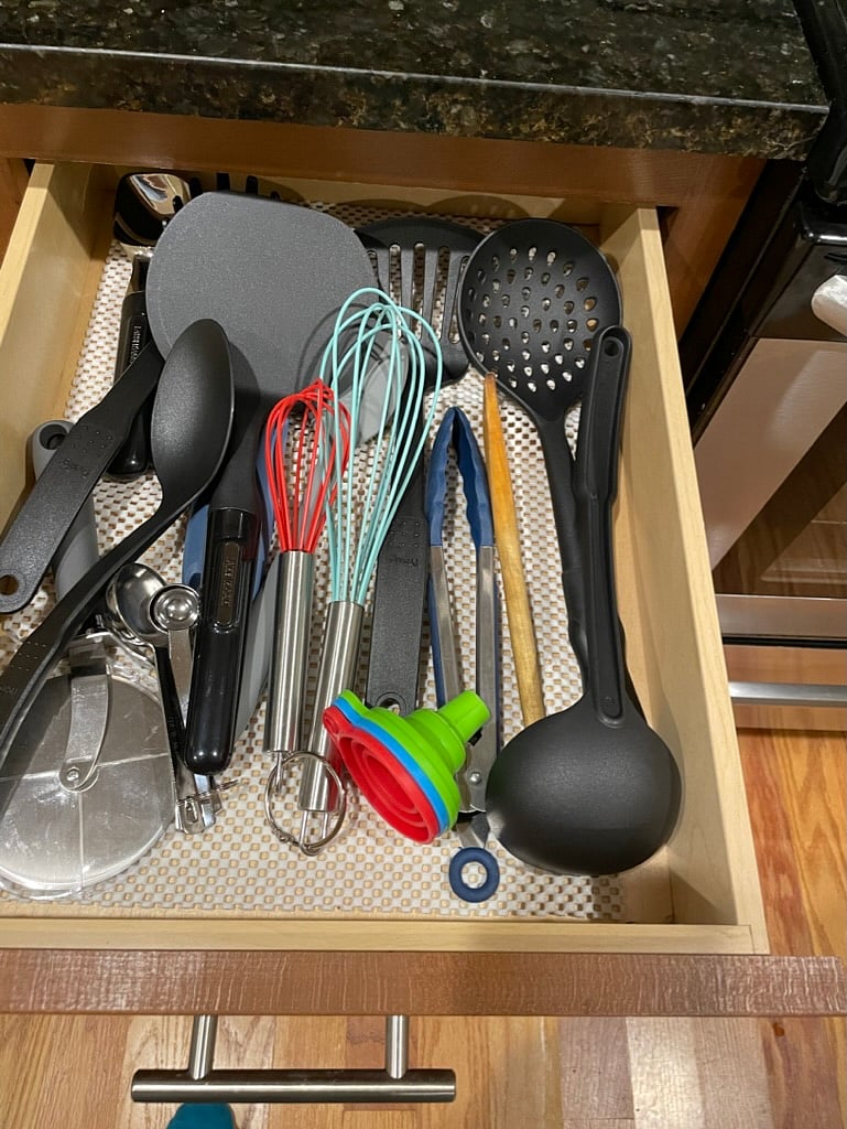 Fully stocked kitchen