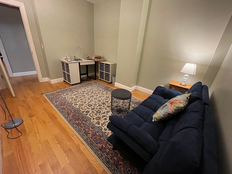 Den/second bedroom with walk-in closet -work from home in comfort