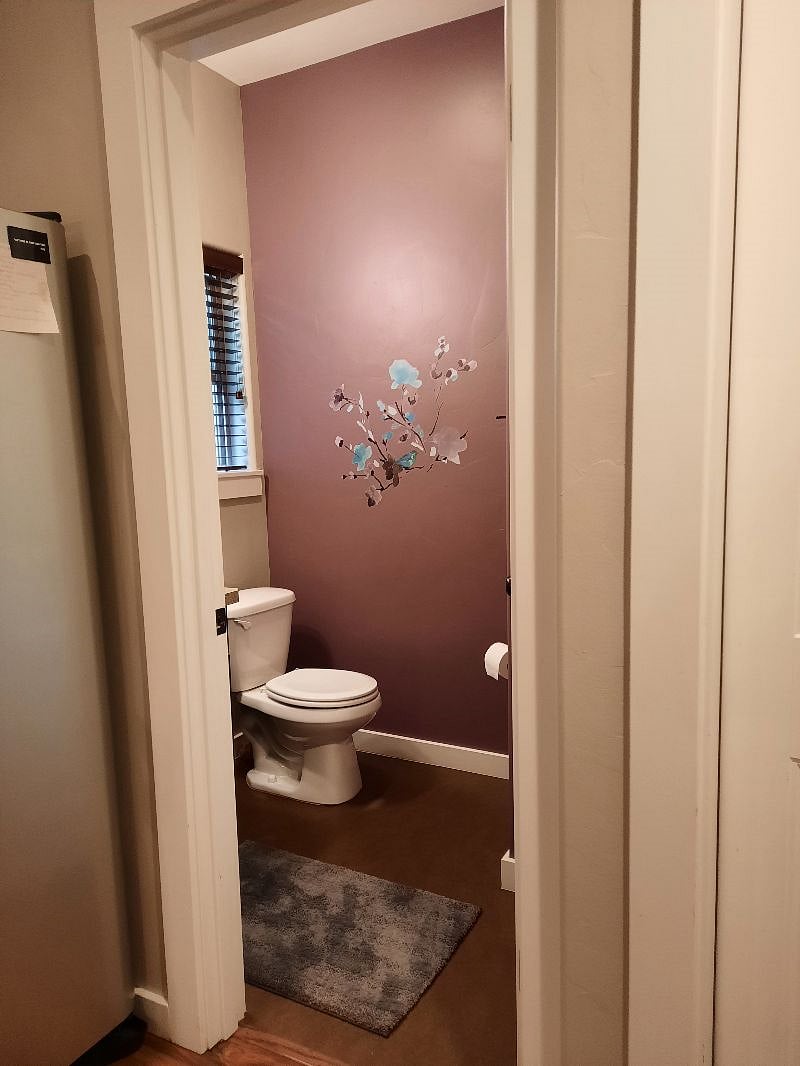 half bath downstairs - shared