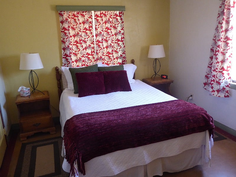 North unit, bedroom