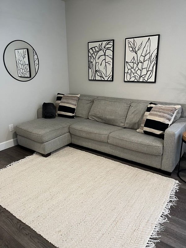 sectional with easy pull out bed option