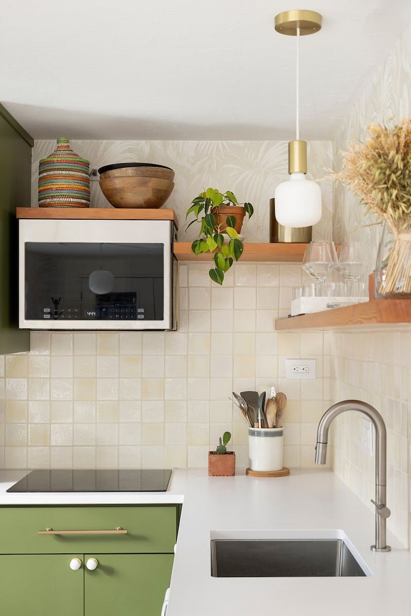 Another angle of the kitchen