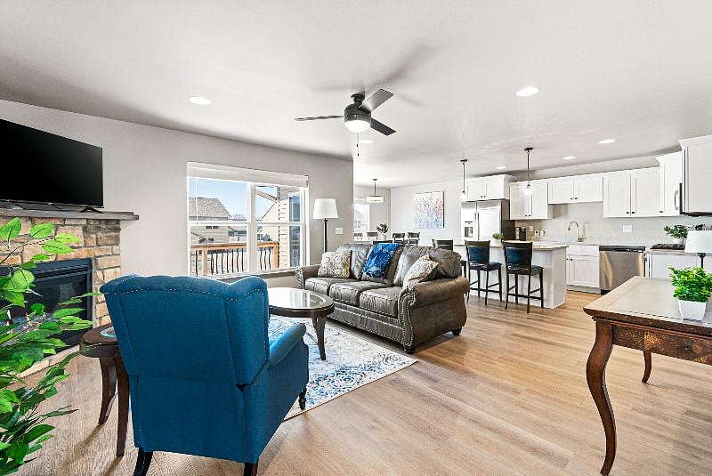 Living Room on Main Level (shared)