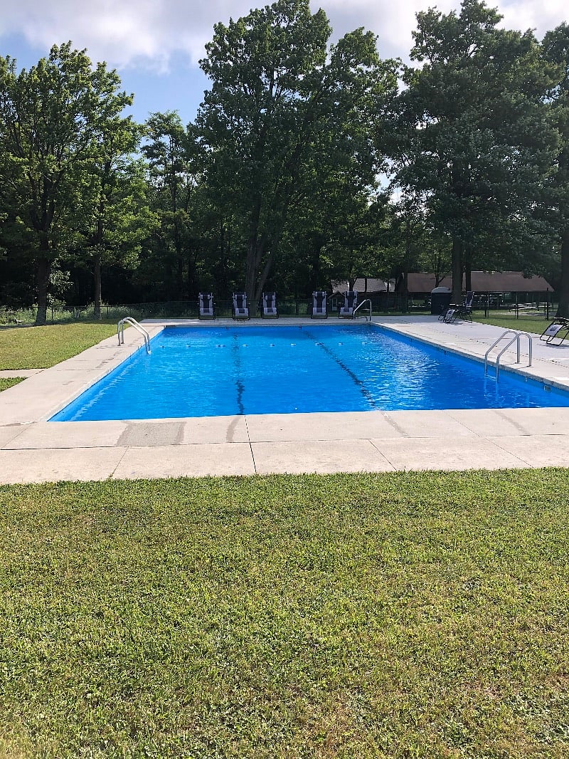 Access included for the outdoor pool