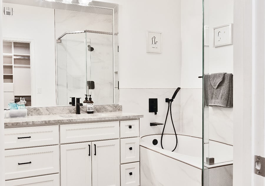 Master bathroom