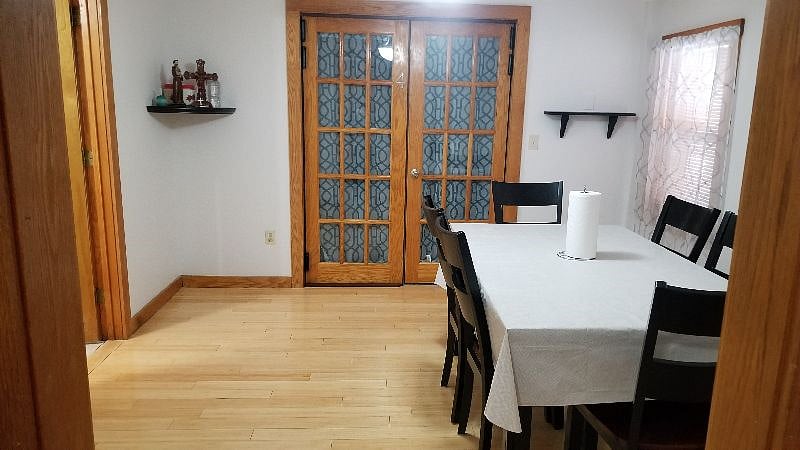 dining room on first floor