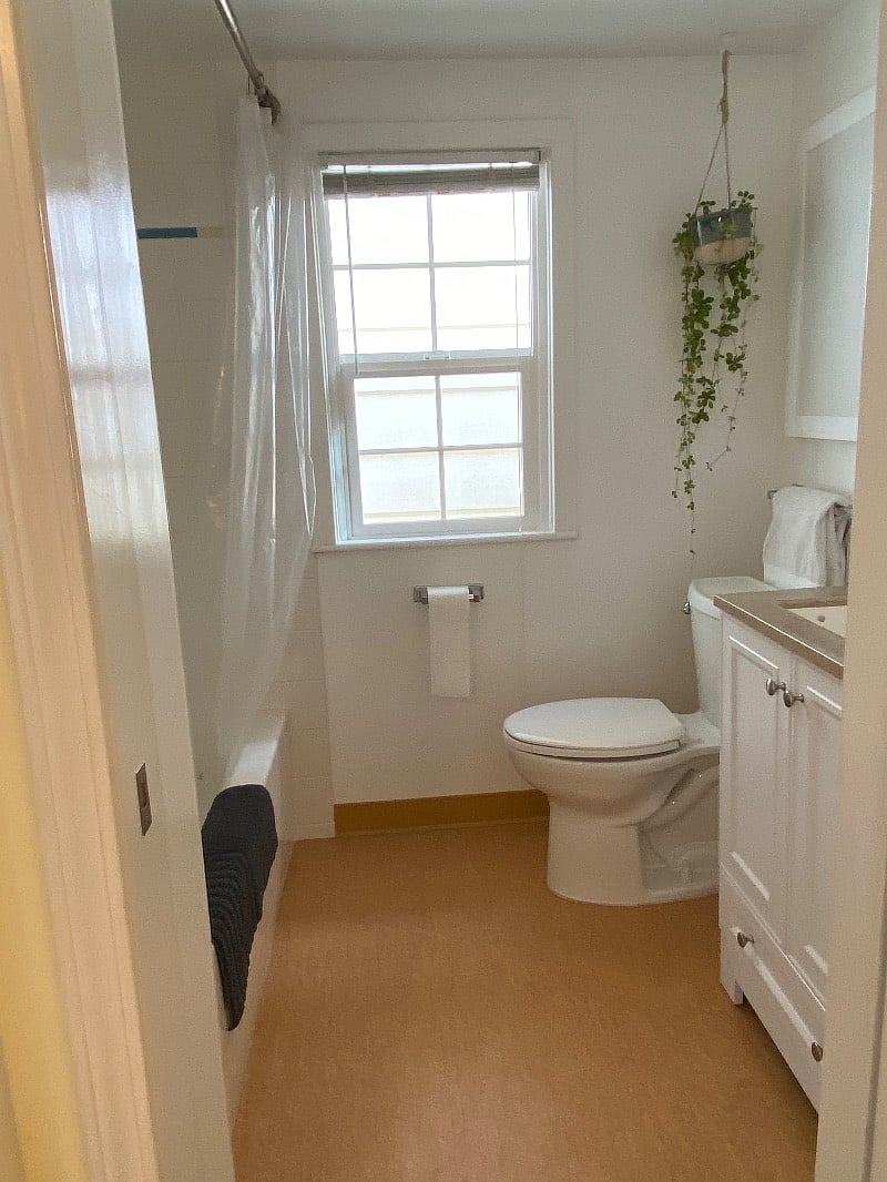 You have your own bathroom