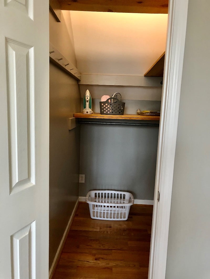 Upstairs Second Closet