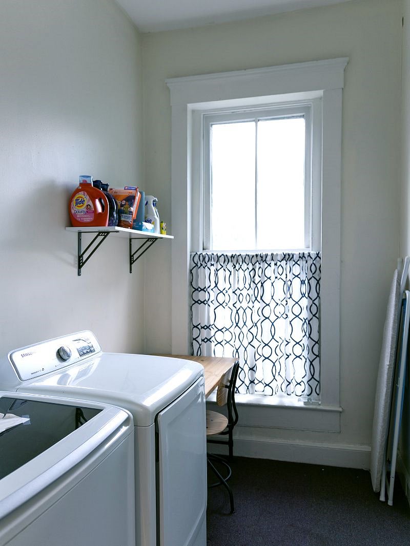 Shared laundry room, just down the hall from bedroom.