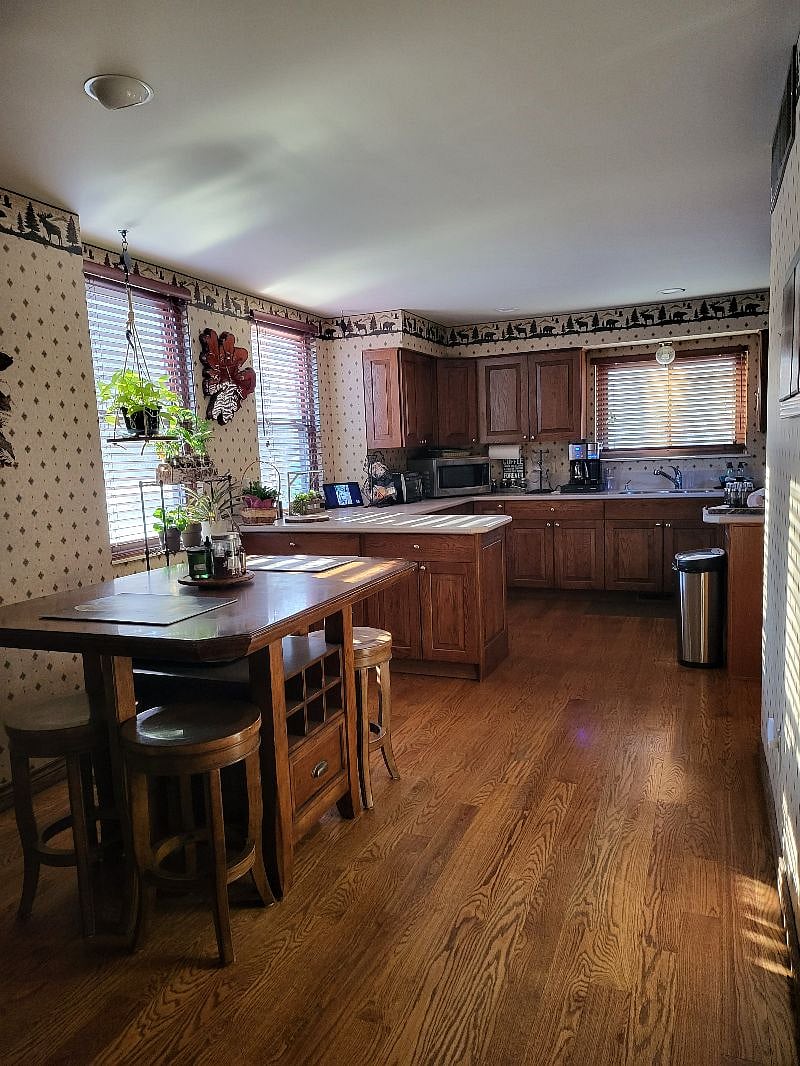 Large Open Kitchen - New Appliances - Breakfast area and Full Dining Room attached on other side of Kitchen