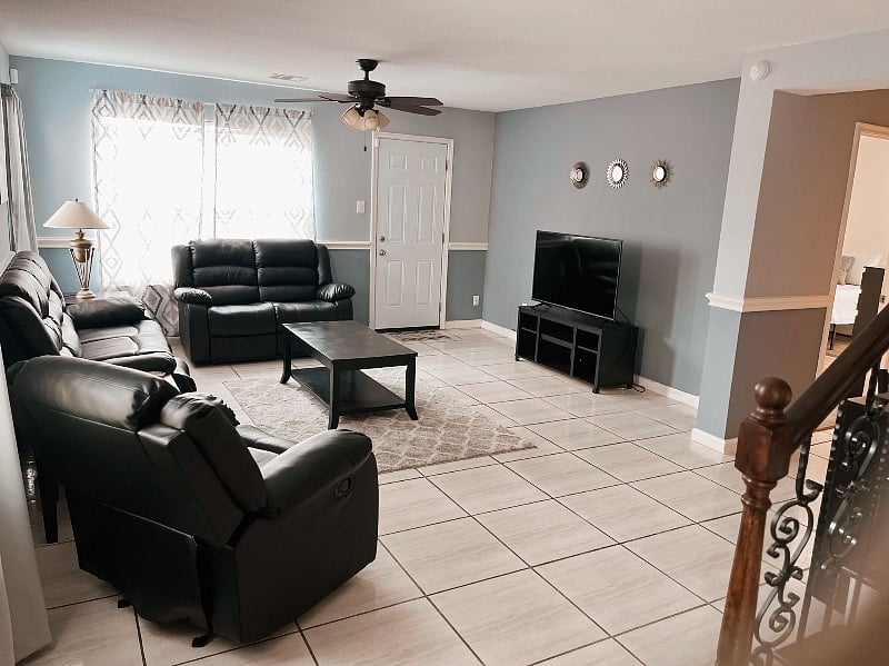Living room/common area.