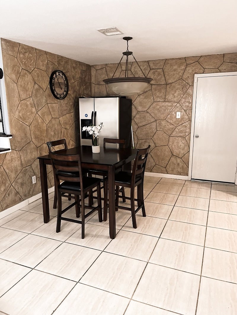 Eating area.