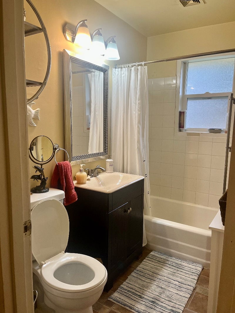 Shared bathroom