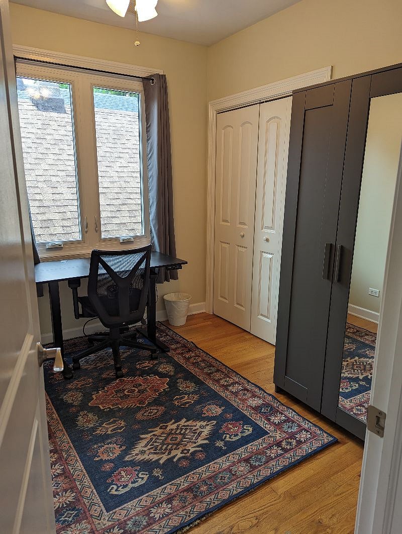 Secondary Bedroom configured as an Office