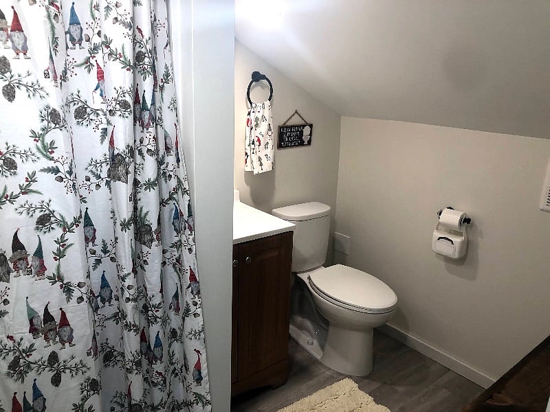 private bathroom
