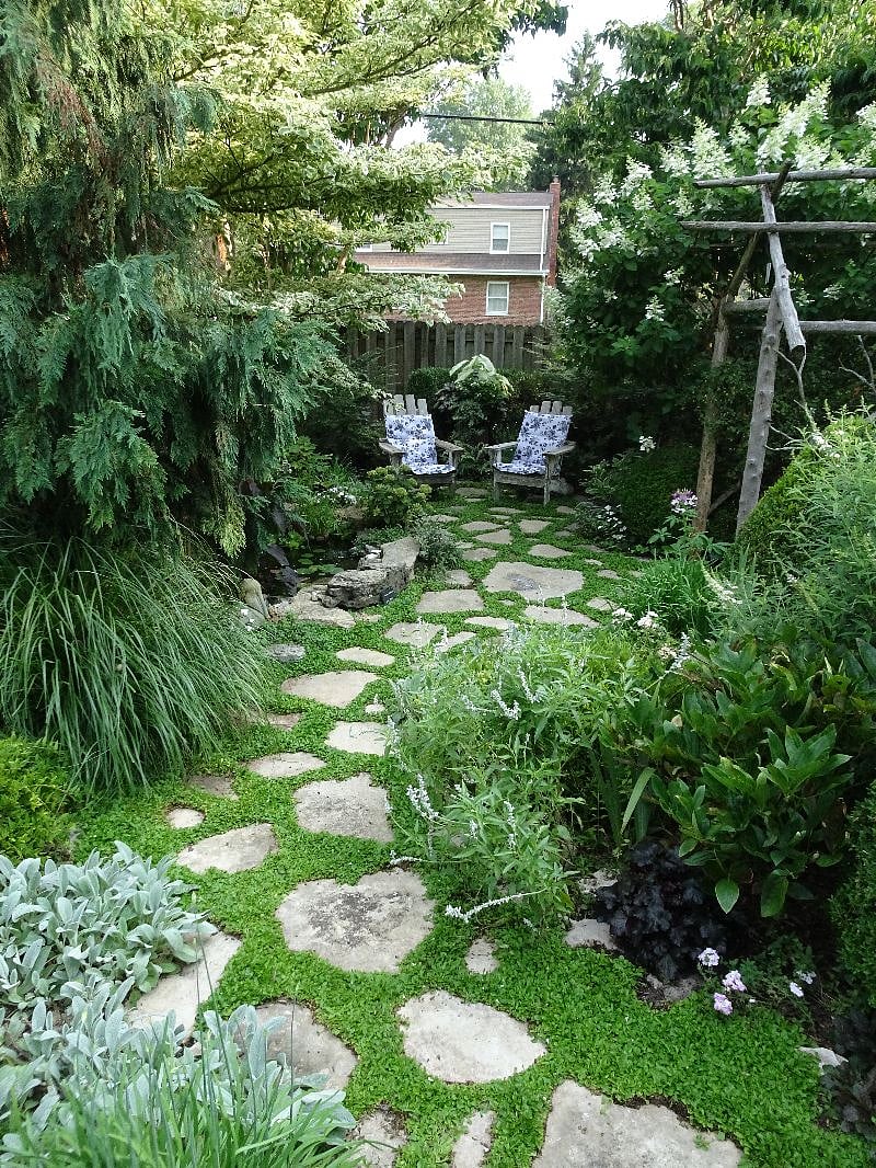 The garden was featured in St. Louis Homes and Lifestyles Magazine, and has been on many garden tours.
