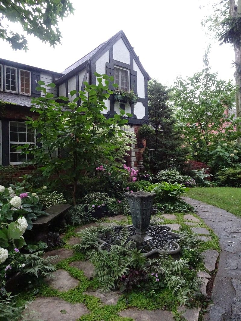 Front entry way. Your window is on the bottom left.