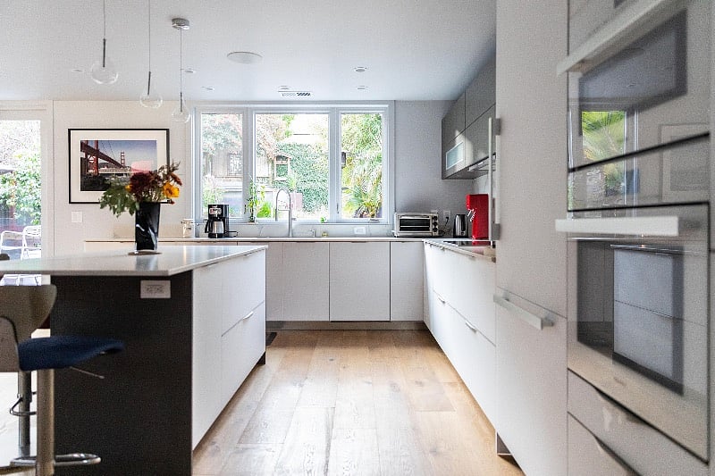 Modern gourmet kitchen - all new