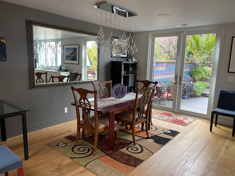 Dining Area and/or 4th Desk in home (just off kitchen)