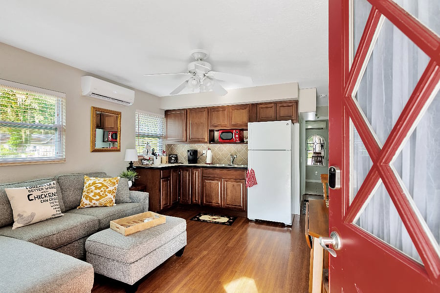 Apartment entry.