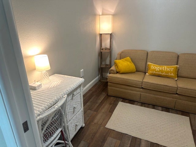 View into bonus room.