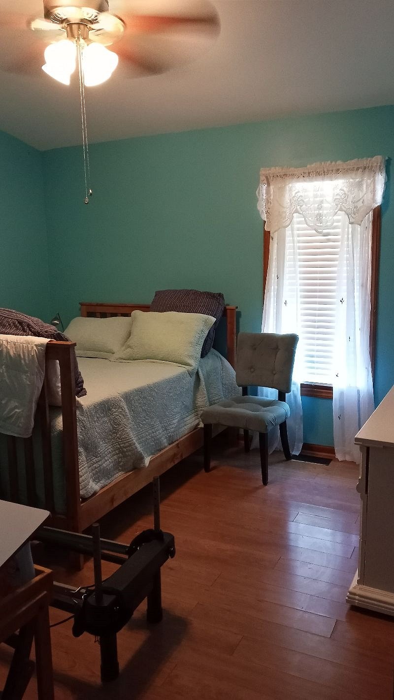 Room also with small desk and rocking chair. May be relocated to where it best works for you or put into storage.