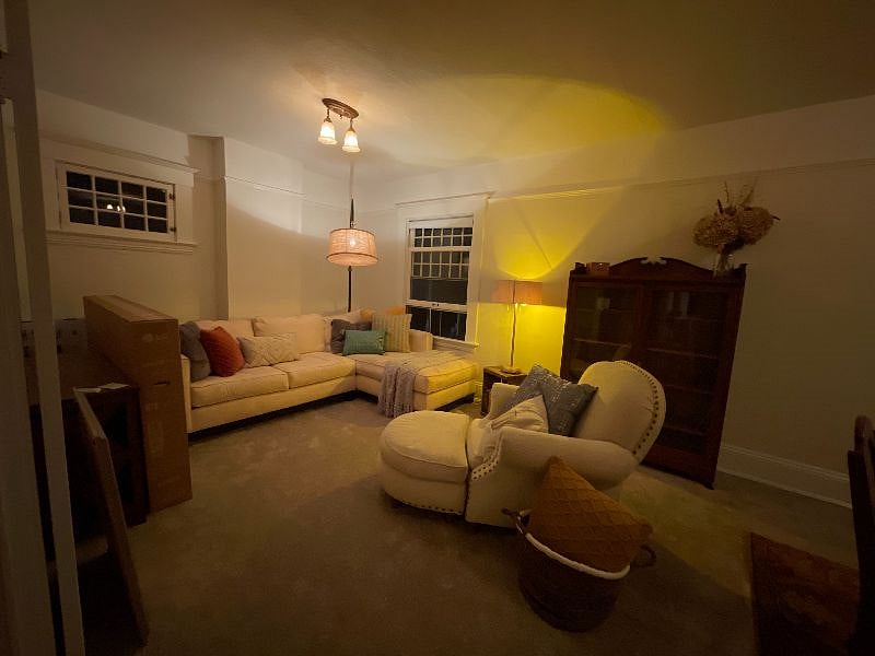 Mood lighting at night