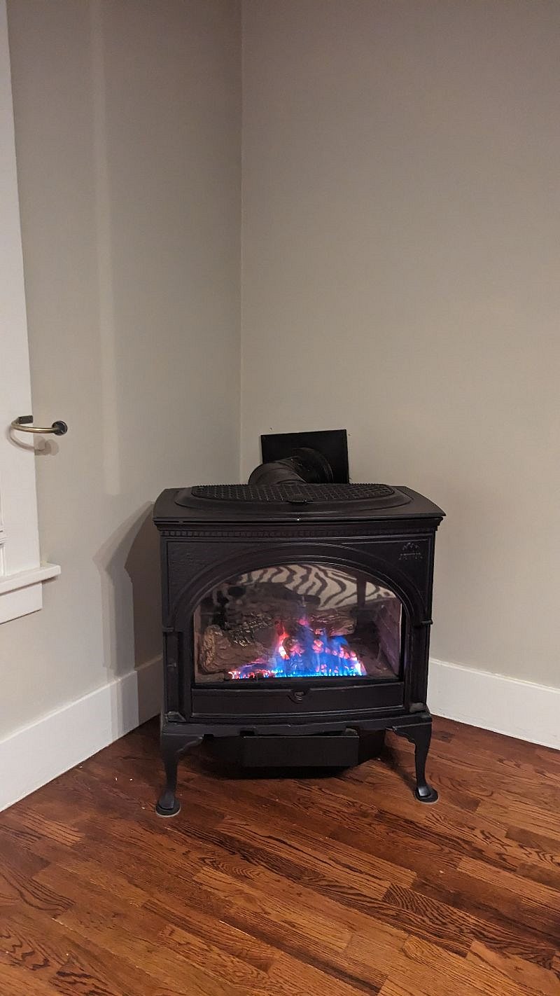propane gas fireplace for heat