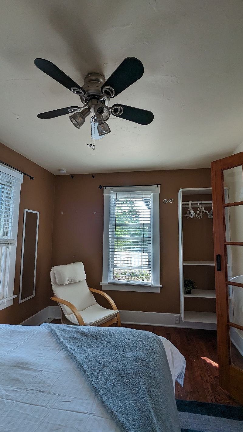 Front bedroom off of the living room